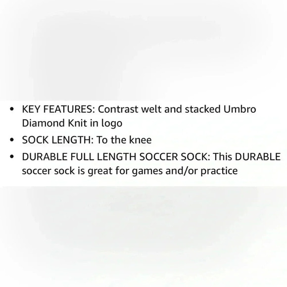 🆕Adult  | Umbro Soccer Socks - Picture 5 of 15